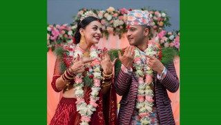वैवाहिक बन्धनमा बाँधिए अभिनेत्री नीता र हरिहर