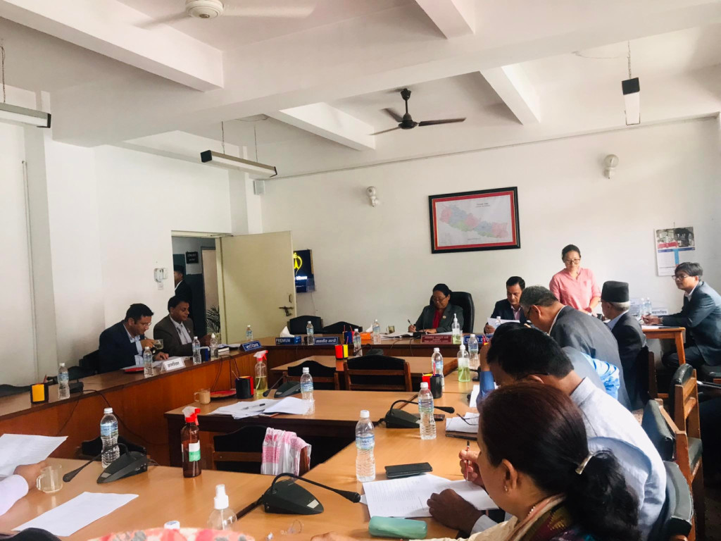 योगमाया आयुर्वेद विश्वविद्यालय विधेयकमा दफाबार छलफल