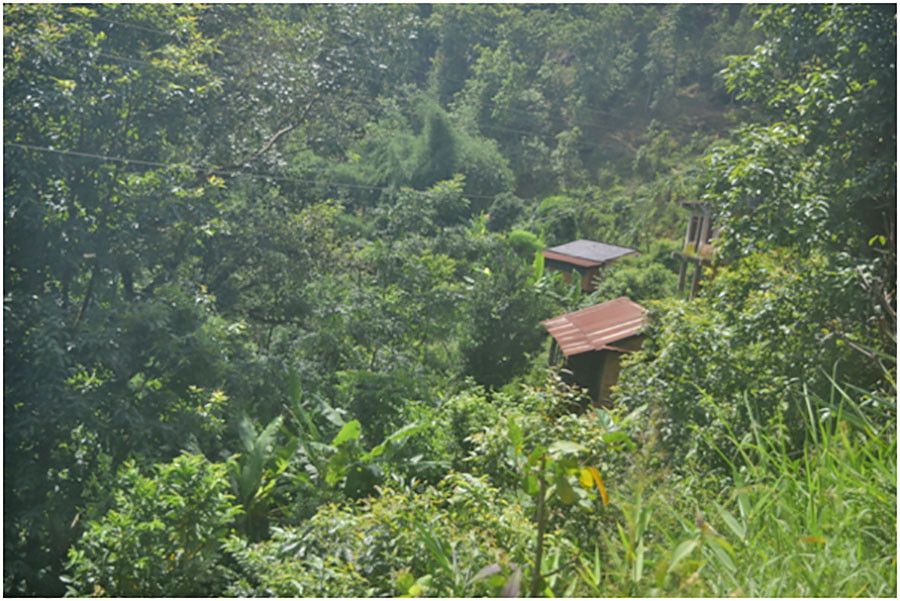 पहिराको त्रासले रित्तियो गाउँ