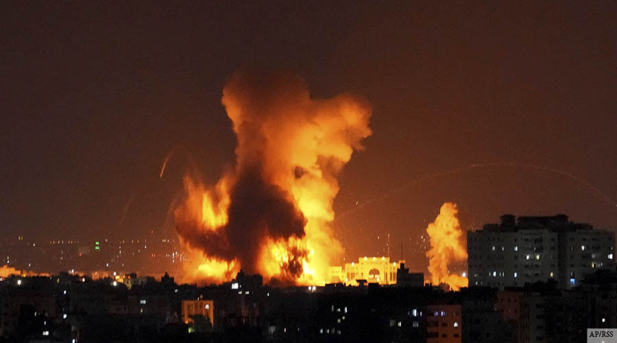 इजरायलले गाजामा गरेको आक्रमणमा ३२ को मृत्यु