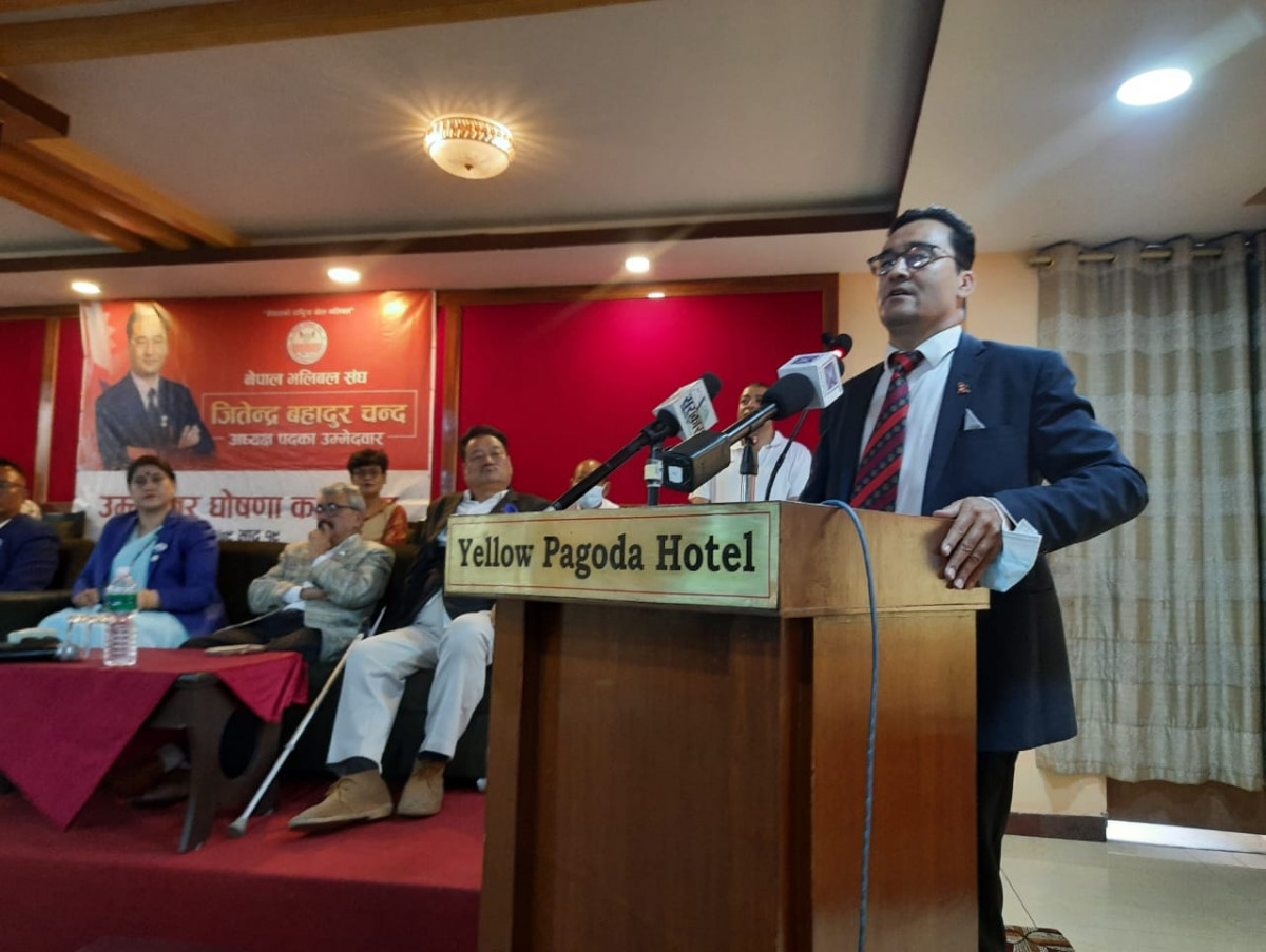 नेपाल भलिबल संघको अध्यक्षमा मास्केपछि चन्दको उम्मेदवारी, यस्ता छन् प्रतिबद्धता!