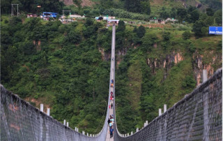 लामो पुलले बढायो बागलुङमा पर्यटक