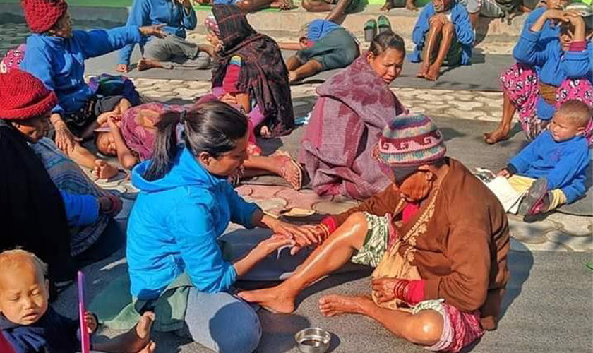 मानव सेवा आश्रमले दिएको खुसी