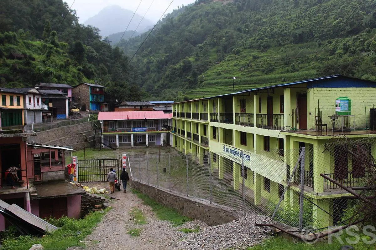 बागलुङको प्रभा माविको ६२ वर्षे यात्रा छाप्रोदेखि नमूना विद्यालयसम्म