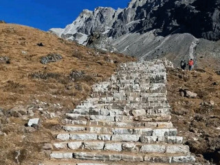 पर्यटन प्रवर्द्धनका लागि हेलम्बुमा पदमार्ग निर्माण