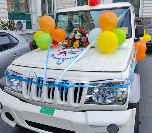 भारतले दियो निर्वाचनमा प्रयोग गर्न २०० गाडी उपहार