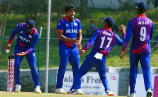 पहिलो एकदिवसीयमा यूएइले दियो नेपाललाई २६४ रनको लक्ष्य