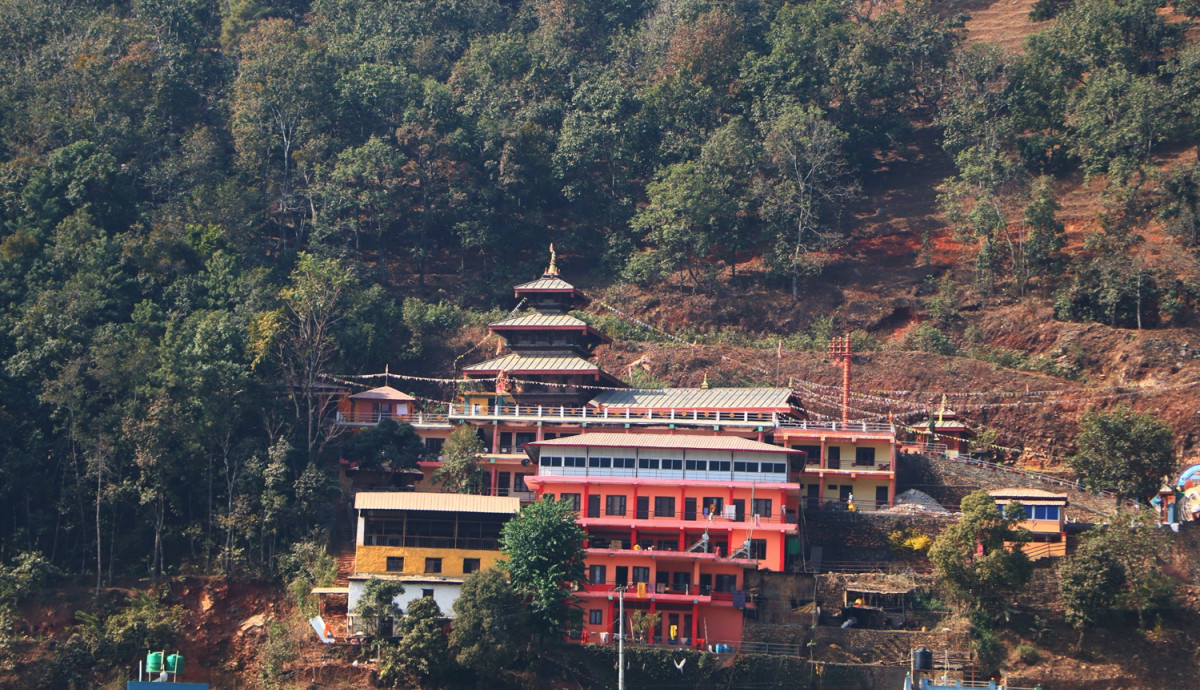 कुँडुले फेदीमा रहेको तिरुपति बालाजीको मन्दिर
