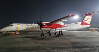 श्री एयरलाइन्सका सबै विमानको उडानमा रोक