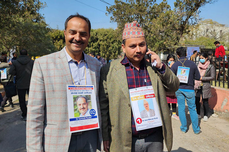 नेपाल चिकित्सक संघ निर्वाचन:  डा अनिलविक्रम कार्की समूहको अग्रता कायमै, कसको मत कति ?