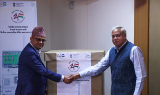 भारतले दियो सहयोग स्वरुप २ सय वटा मिर्गौला डायलाईसिस मेसिन