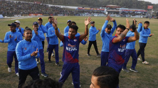 रोहित र करणको साझेदारीमा नेपालको रोमाञ्चक जित, सिरिज क्लिन स्वीप