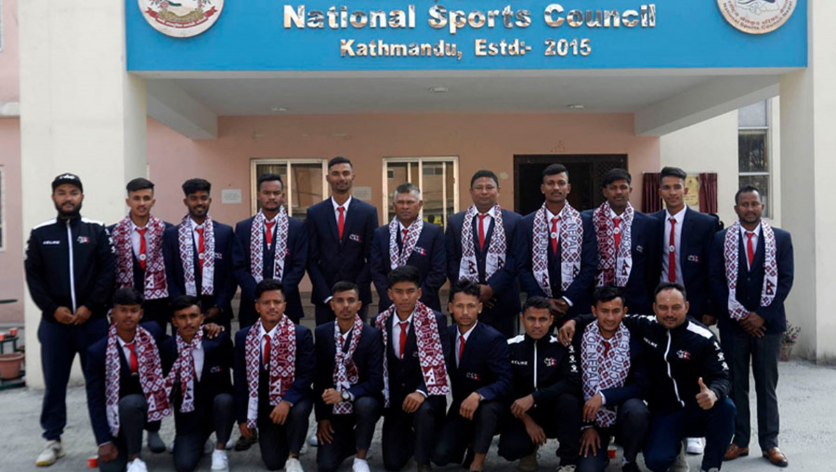 यू-१९ विश्वकपको एशिया छनोट खेल्न जाने क्रिकेट टिमको बिदाइ