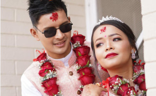 लोक गायिका भूमिका गिरी विवाह बन्धनमा बाँधिदै