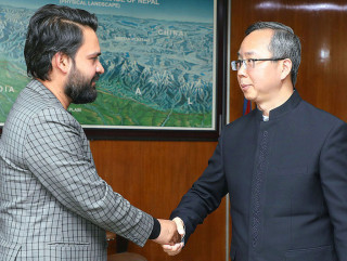 मेयर साह र चिनियाँ राजदूतबीच भेटवार्ता, के भयो कुराकानी ?