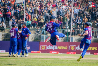 आईसीसी विश्वकप लिग–२: घरेलु मैदानमा पिएनजीमाथि नेपालको प्रभावशाली जित