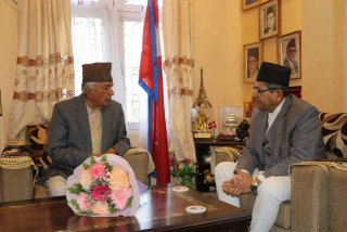 राष्ट्रपति पौडेल र सभामुख घिमिरेबीच भेटवार्ता, के भयो कुराकानी ?