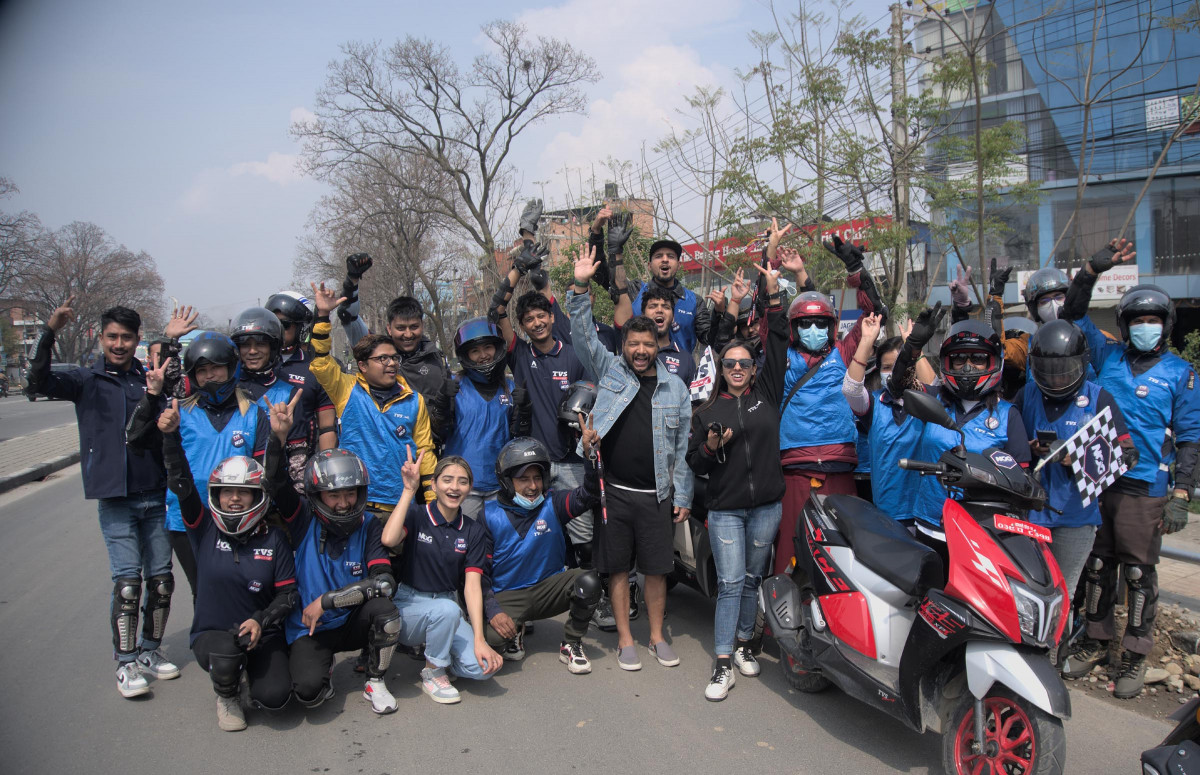 एनओजी (एन्टर्क ओनर्स ग्रुप) काठमाडौँ च्याप्टर राइड सम्पन्न