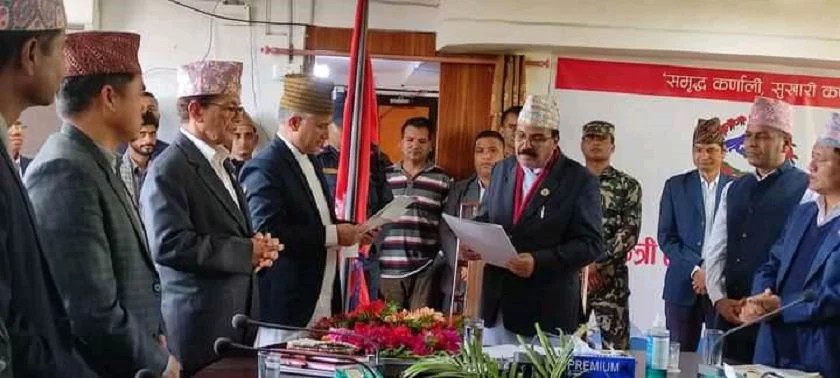 कर्णाली प्रदेश योजना आयोगका उपाध्यक्ष शाहीले लिए पद तथा गोपनीयताको शपथ