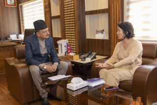 अर्थमन्त्री डा. महत र युरोपियन युनियनकी राजदूत एमएस नोनीबीच भेटवार्ता, के भयो कुराकानी ?