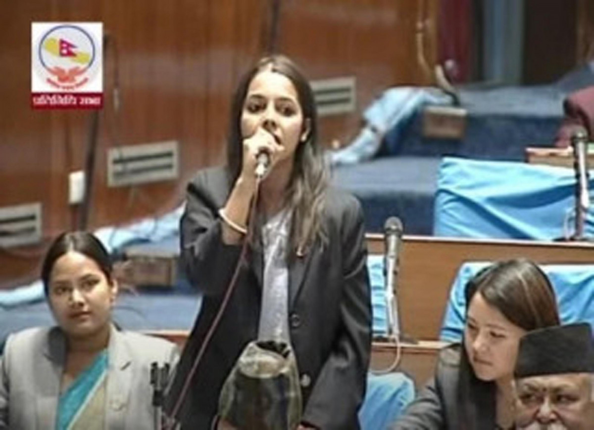 राप्रपा सांसद जैसवालले हिन्दु राष्ट्र माग्दै वाचन गरिन् प्रतिनिधि सभामा गायत्री मन्त्र