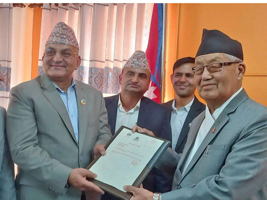 गण्डकीको मुख्यमन्त्रीमा नेपाली कांग्रेसका सुरेन्द्रराज पाण्डे नियुक्त