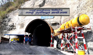 तनहुँ जलविद्युत् आयोजनामा १८ ओटा सुरुङ खनिए, ३३ टावर जडान कार्य सकियो 