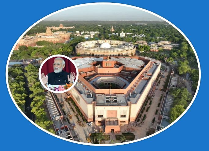 २० वटा विपक्षी दलको बहिष्कारबीच प्रधानमन्त्री मोदीद्वारा नयाँ संसद् भवन उद्घाटन