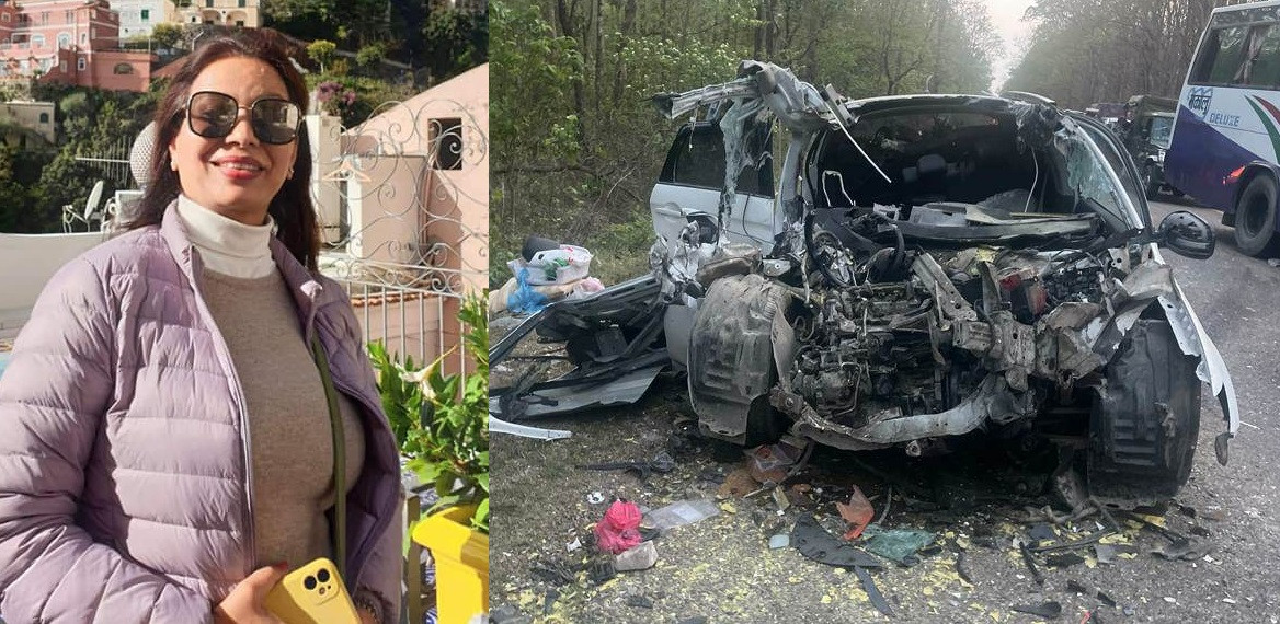 कार दुर्घटनामा उपप्रधानमन्त्री खड्काकी भाइबुहारी र गोरखाका अधिकारीको मृत्यु