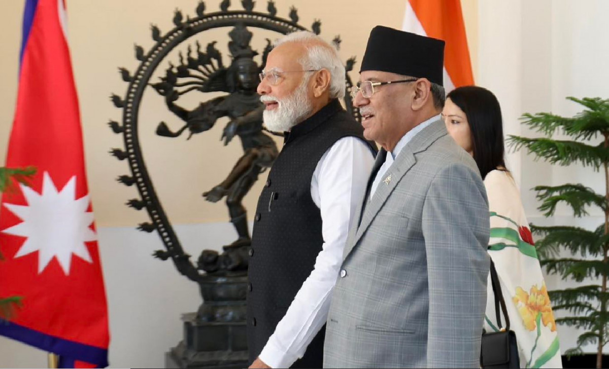 प्रधानमन्त्री प्रचण्डको भारत भ्रमण :ऊर्जा व्यापारमा ऐतिहासिक सहमति