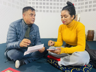 शान्तिश्रीसँग हरिवंशको नयाँ सहकार्य