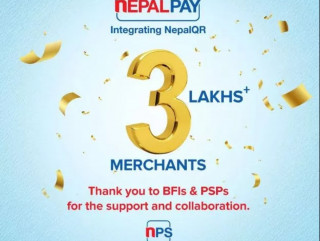 नेपाल पे क्युआरमा ३ लाख भन्दा बढी मर्चेन्ट आबद्ध