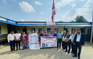 सिरानचोक गाउँपालिकालाई पूर्ण खोप पालिका घोषणा
