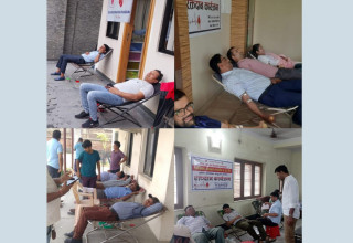 के एल दुगड समुहद्वारा विश्व रक्तदाता दिवसको उपलक्ष्यमा रक्तदान कार्यक्रम सम्पन्न