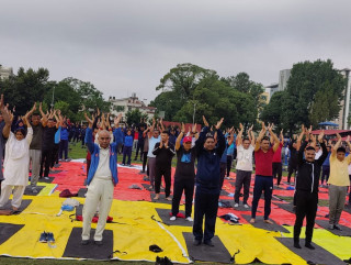 योगलाई जीवनको अभिन्न अङ्ग बनाउनुपर्छ : उपप्रधानमन्त्री श्रेष्ठ