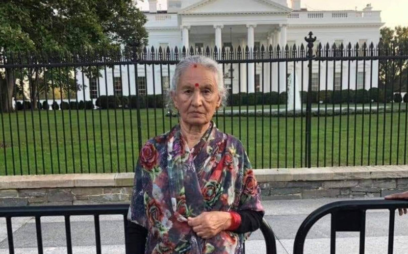 पूर्वप्रधानमन्त्री लोकेन्द्रबहादुर चन्दलाई पत्नी शोक