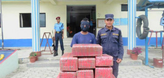 १०० किलो गाँजासहित हेटौंडाबाट एक जना पक्राउ