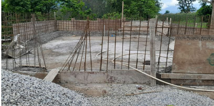 भीमसेन थापा गाउँपालिकामा हिउँदे सिञ्चाईका लागि पानी संकलन गर्न पोखरी निर्माण