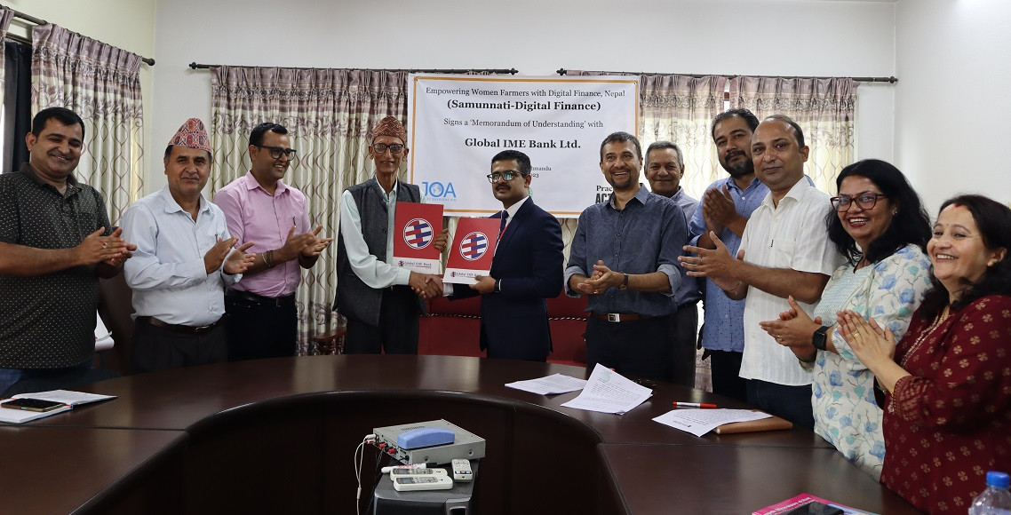 ग्लोबल आईएमई बैंक र डिप्रोक्स नेपालद्वारा डिजिटल कारोबार प्रवर्द्धन गर्न समझदारी पत्रमा हस्ताक्षर