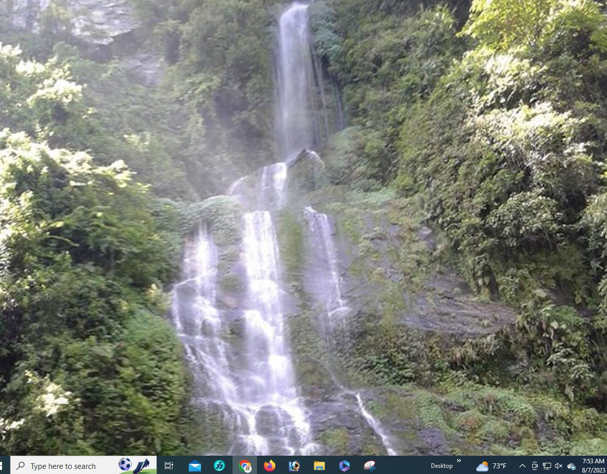 म्याग्दीको कोप्रे झरना आन्तरिक पर्यटकको रोजाइमf 