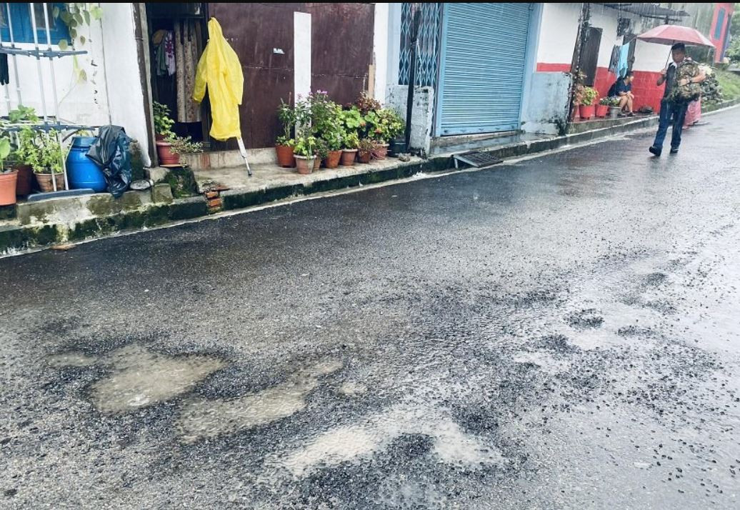 पोखरामा महिनादिनमै उप्कियो कालोपत्र