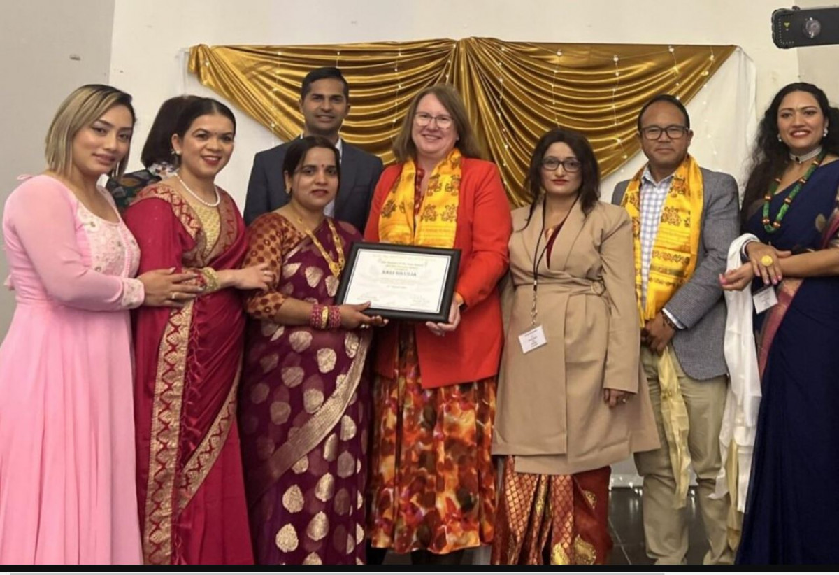 अस्ट्रेलियामा 'नइ नारी गौरवी पुरस्कार' प्रदान