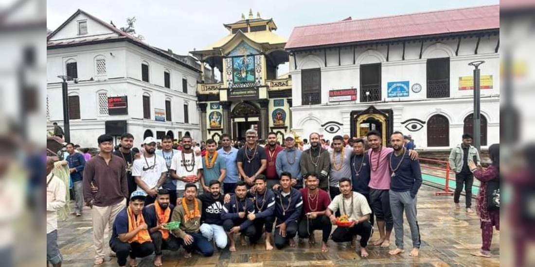 नेपाली क्रिकेट टीम भोलि पाकिस्तान जाँदै