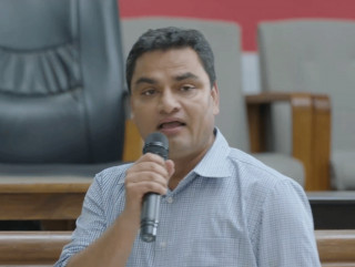 भूकम्प पीडितलाई एक महिनाको तलब दिने सांसद पौडेलको घोषणा