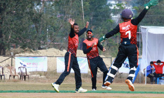 आर्मीलाई हराउँदै मधेश प्रदेशले जित्यो केपी ओली कप क्रिकेटको उपाधि