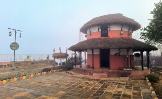 तनहुँको भिमाद नगरपालिका–५, मिछुर्लुङस्थित घुमाउने घर