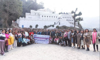 नेशनल लाइफको लुम्बिनी लक्जरी टुर र रानीमहल भ्रमण सम्पन्न