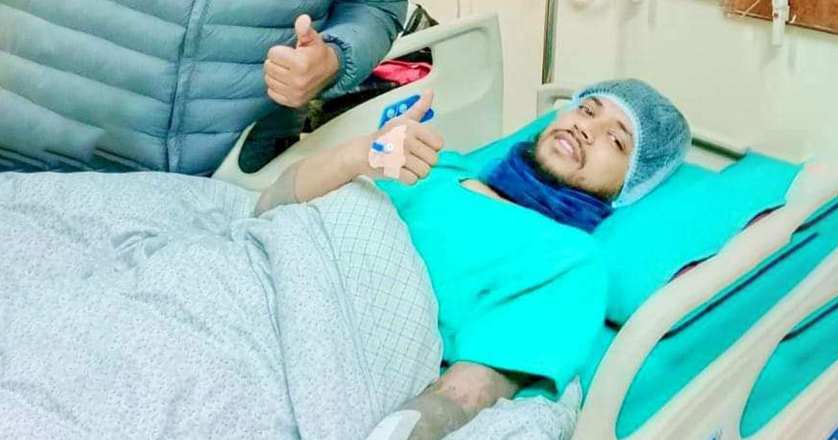 सन्दीप लामिछानेले गराए लाइपोमाको शल्यक्रिया