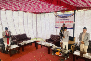 गण्डकी प्रदेश : मुख्यमन्त्री अधिकारीसहित दुई मन्त्रीले लिए शपथ