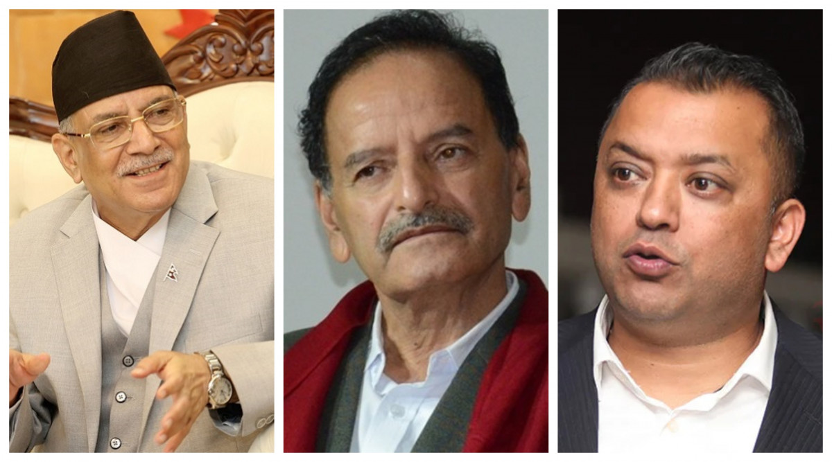 प्रधानमन्त्रीलाई भेट्न बालुवाटार पुगे गगन थापा र कृष्ण सिटौला, नयाँ खिचडी पाक्ला ?